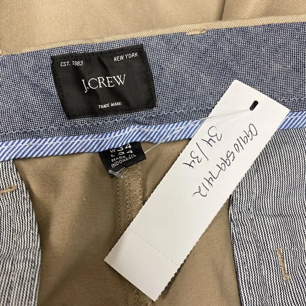 J.Crew 484 Slim-fit stretch chino pant